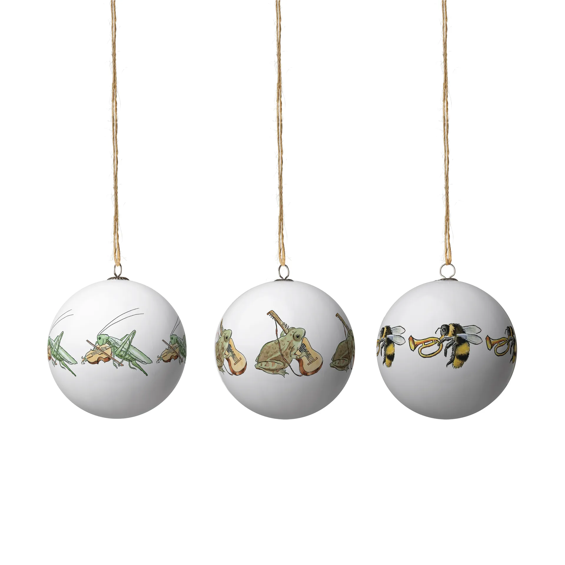 Elsa Beskow julkula 3-pack, Set nr 9 Design House Stockholm