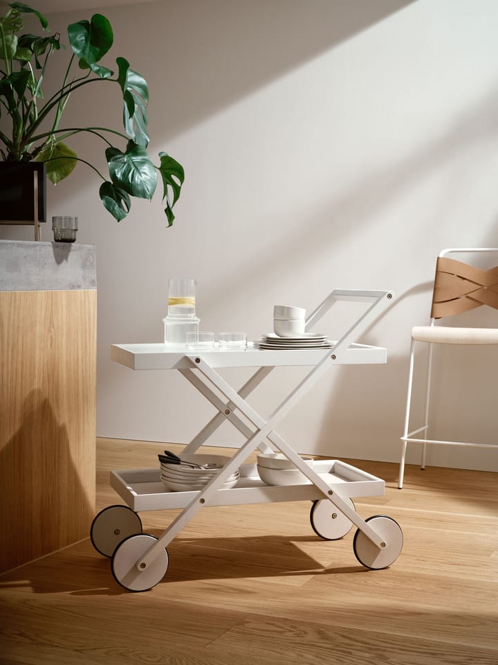 Exit serveringsvagn, Vit Design House Stockholm