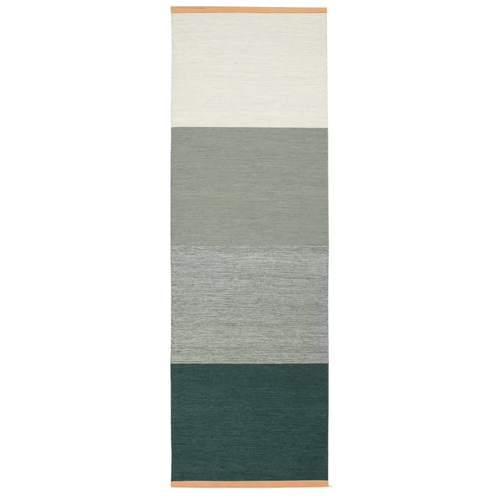 Fields matta 80x250 cm, Grön-grå Design House Stockholm