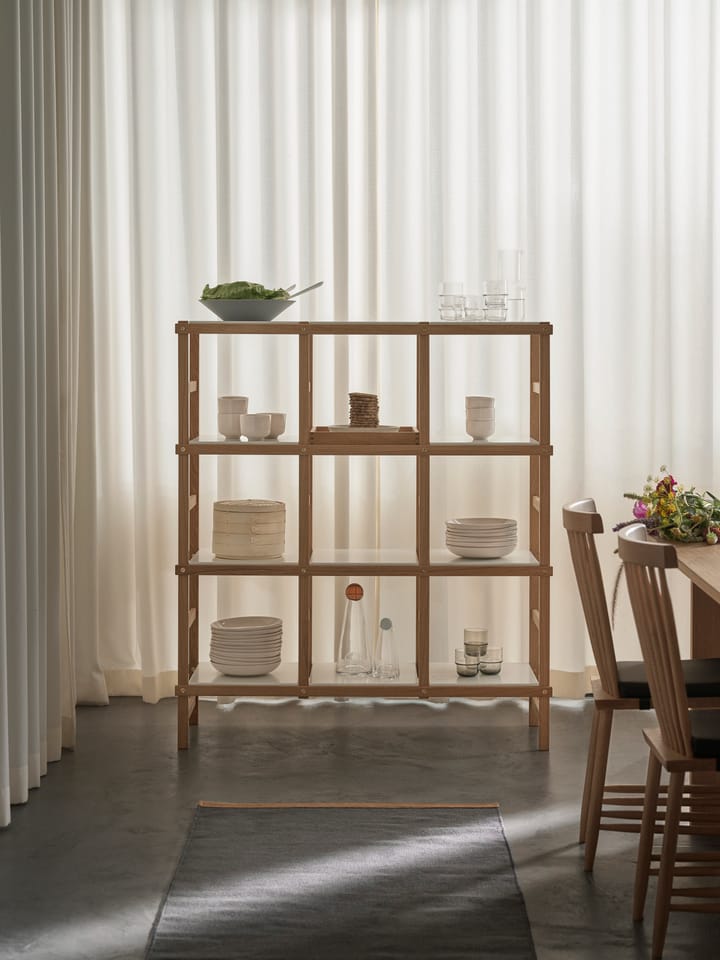 Frame hylla hög, Ek-vit Design House Stockholm