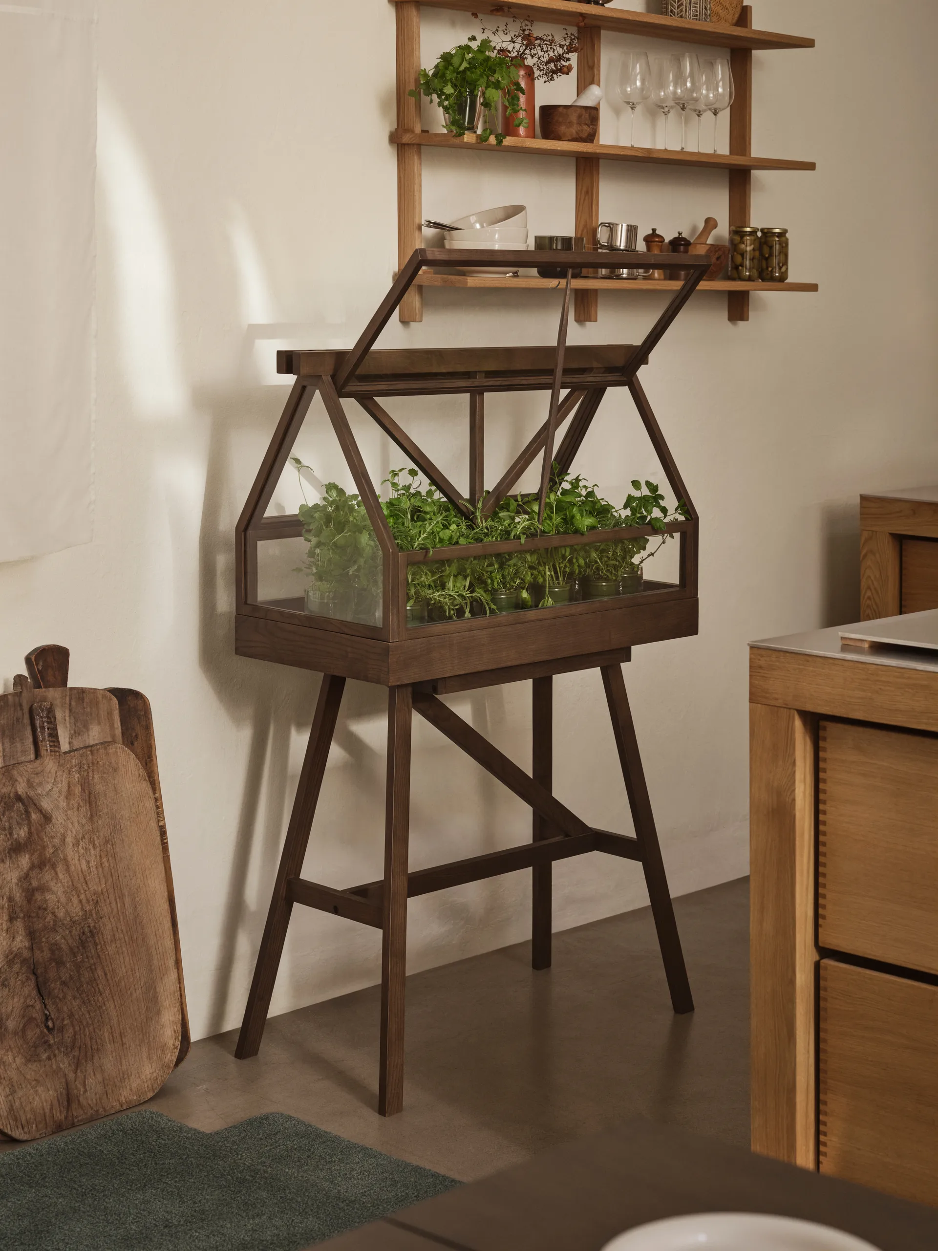 Greenhouse växthus, Dark ash Design House Stockholm