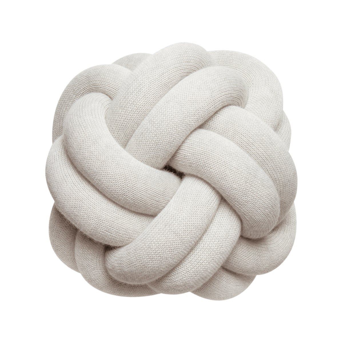 Design House Stockholm Knot kudde Cream | Skandinavisk Design | Kuddar | Beige