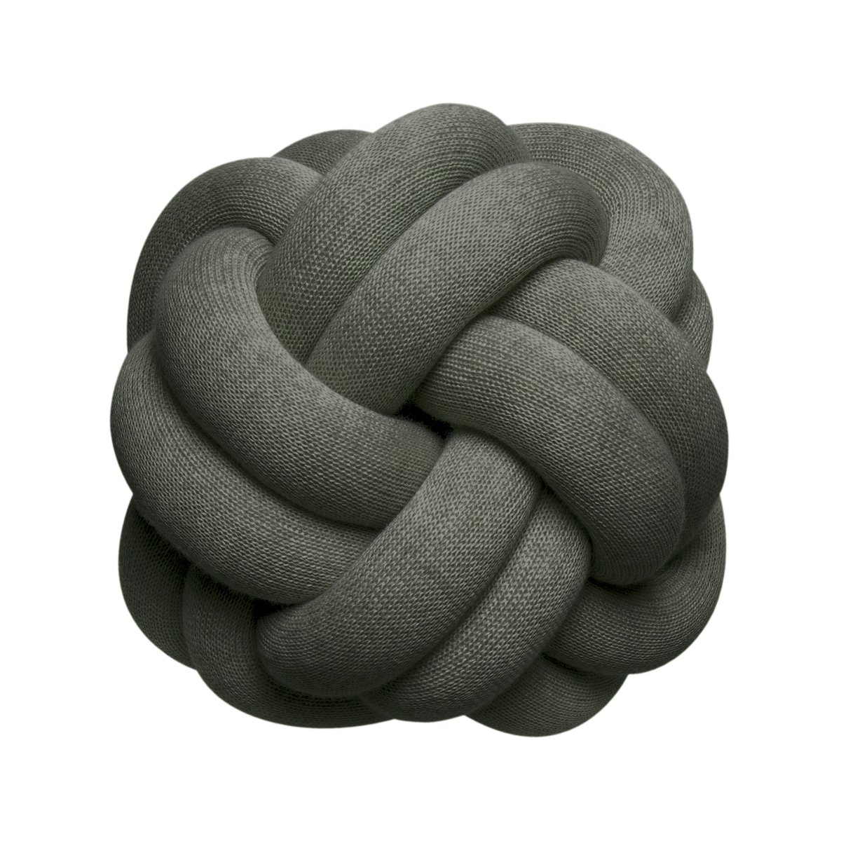 Design House Stockholm Knot kudde Forest green | Skandinavisk Design | Kuddar | Grå