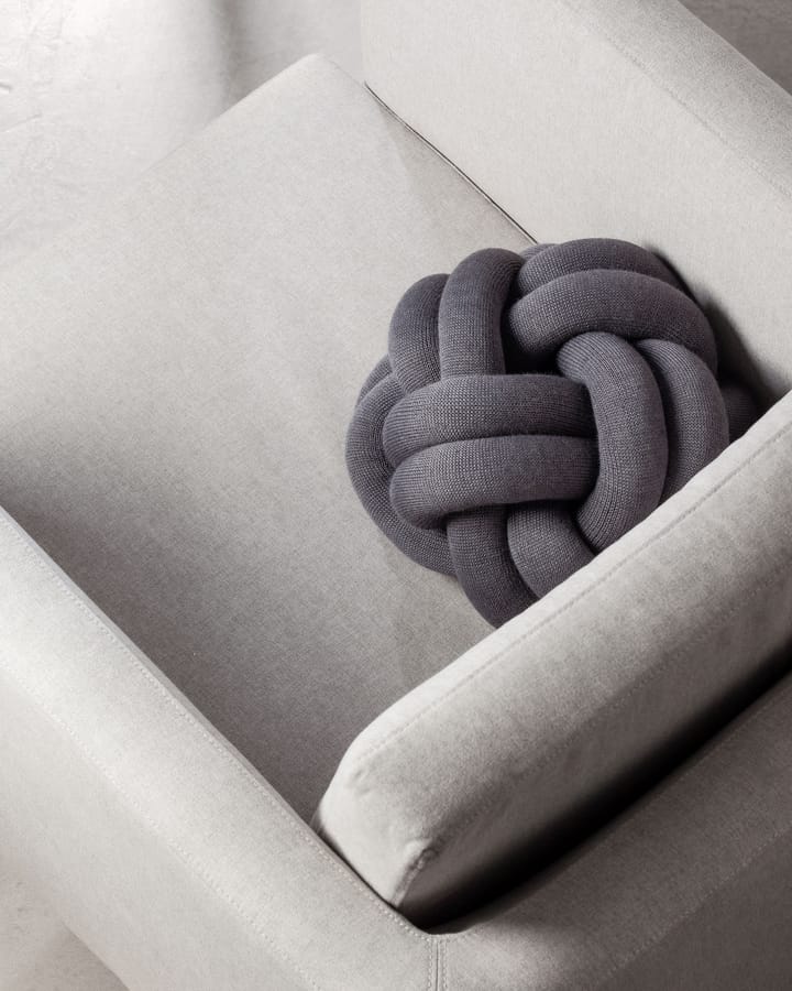 Knot kudde, grå Design House Stockholm