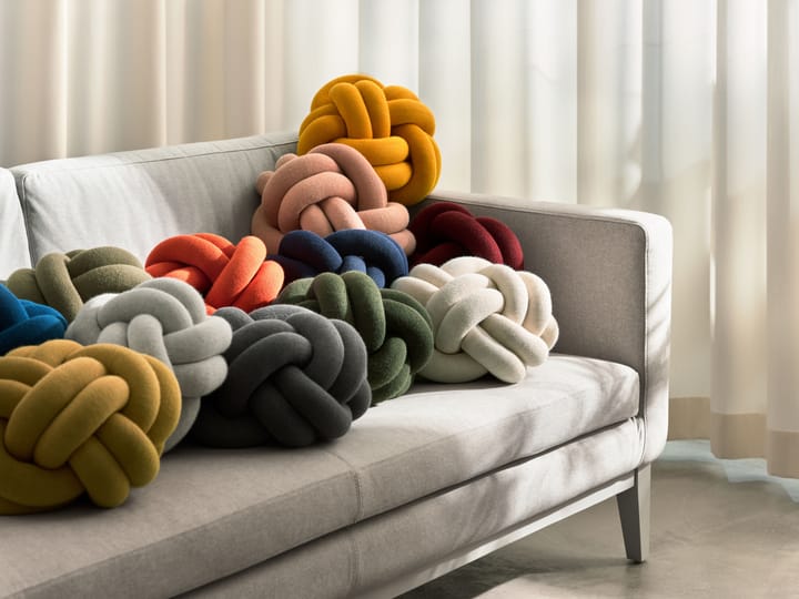 Knot kudde, grå Design House Stockholm