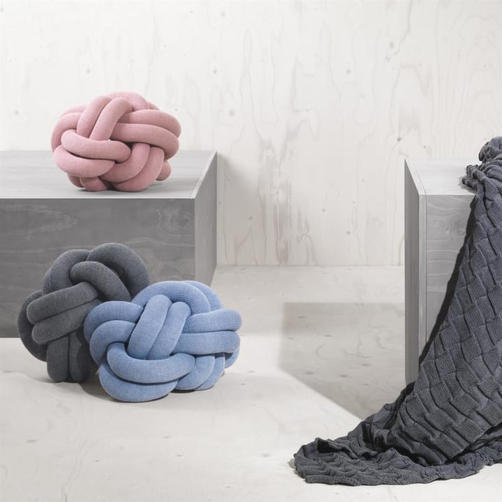 Knot kudde, grå Design House Stockholm