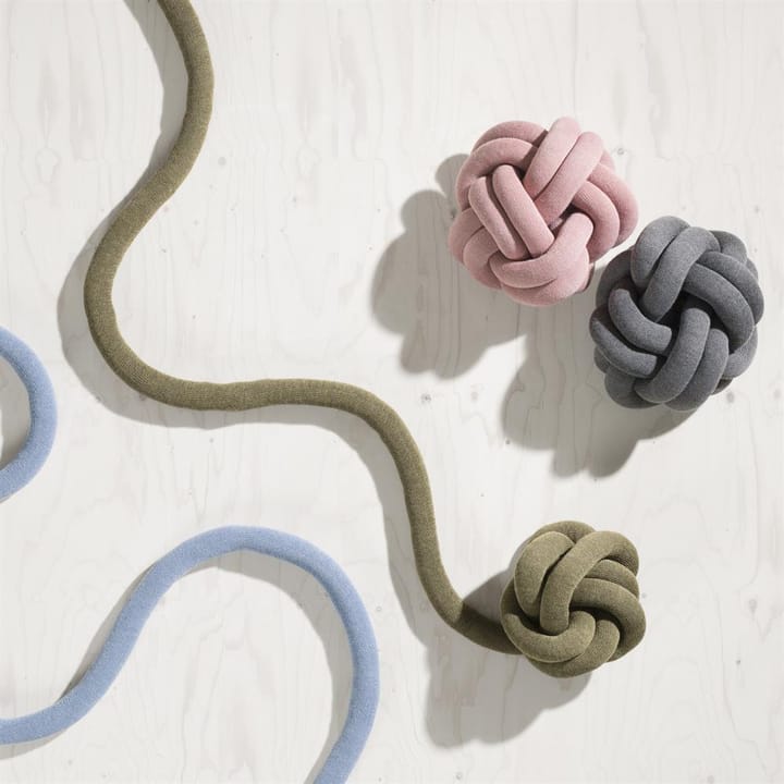 Knot kudde, grå Design House Stockholm