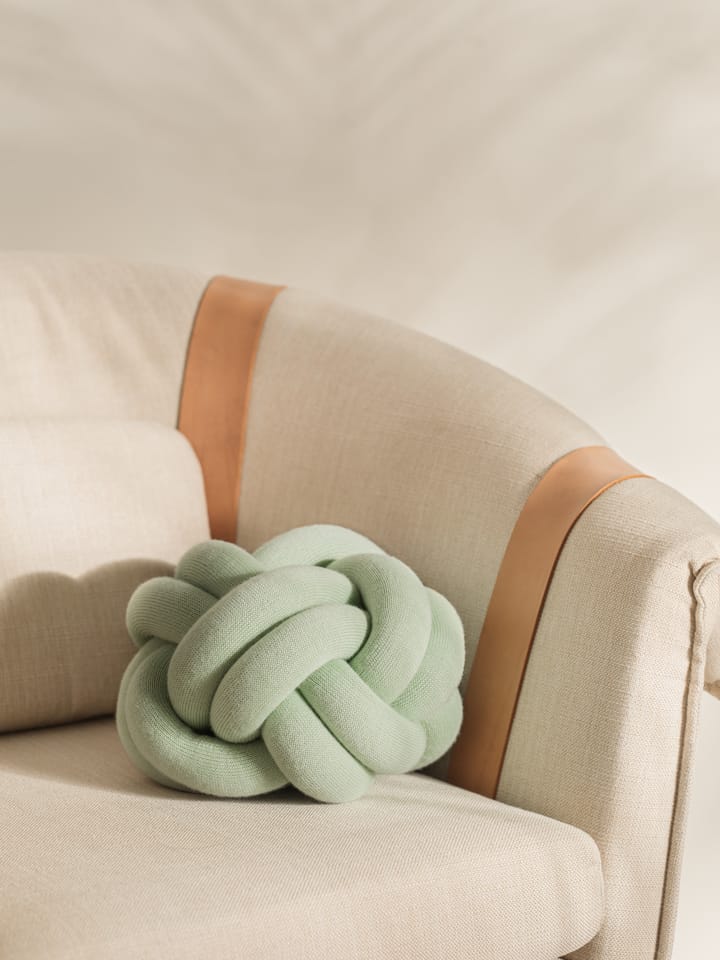 Knot kudde, Mint green Design House Stockholm