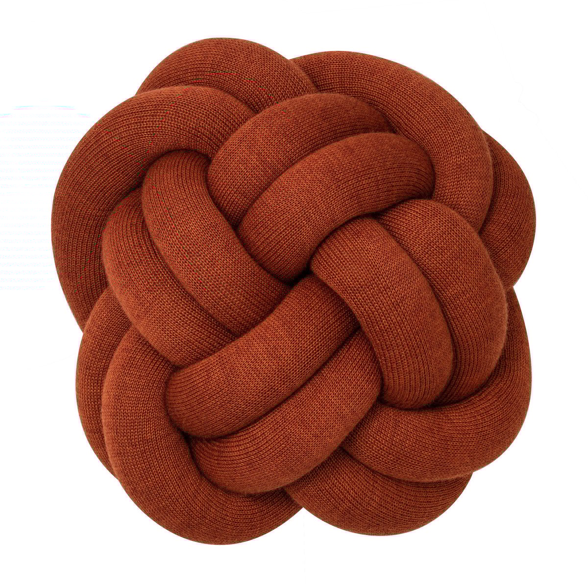Design House Stockholm Knot kudde Ochre | Skandinavisk Design | Kuddar | Röd