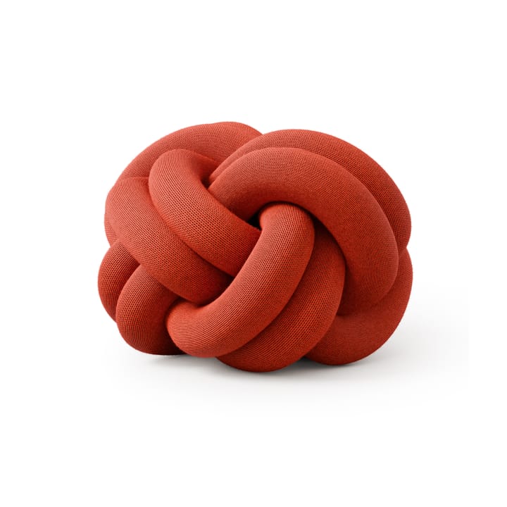 Knot kudde - Orange red - Design House Stockholm