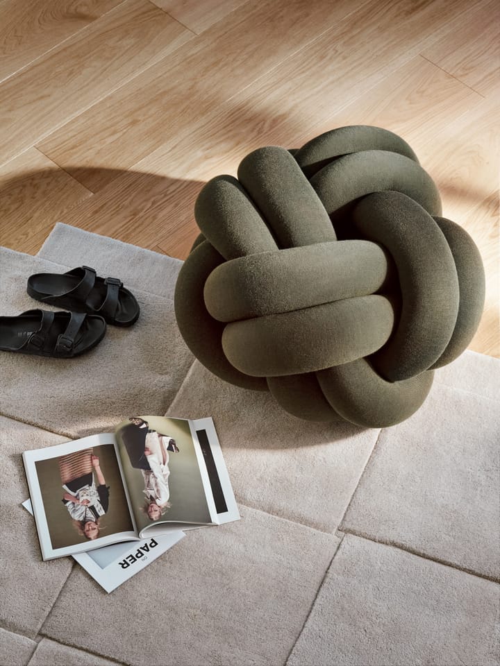 Knot kudde XL - Forest Green - Design House Stockholm