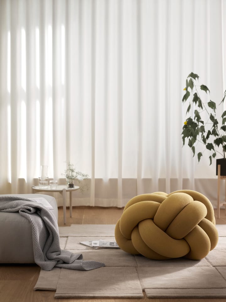 Knot kudde XL, Yellow Design House Stockholm