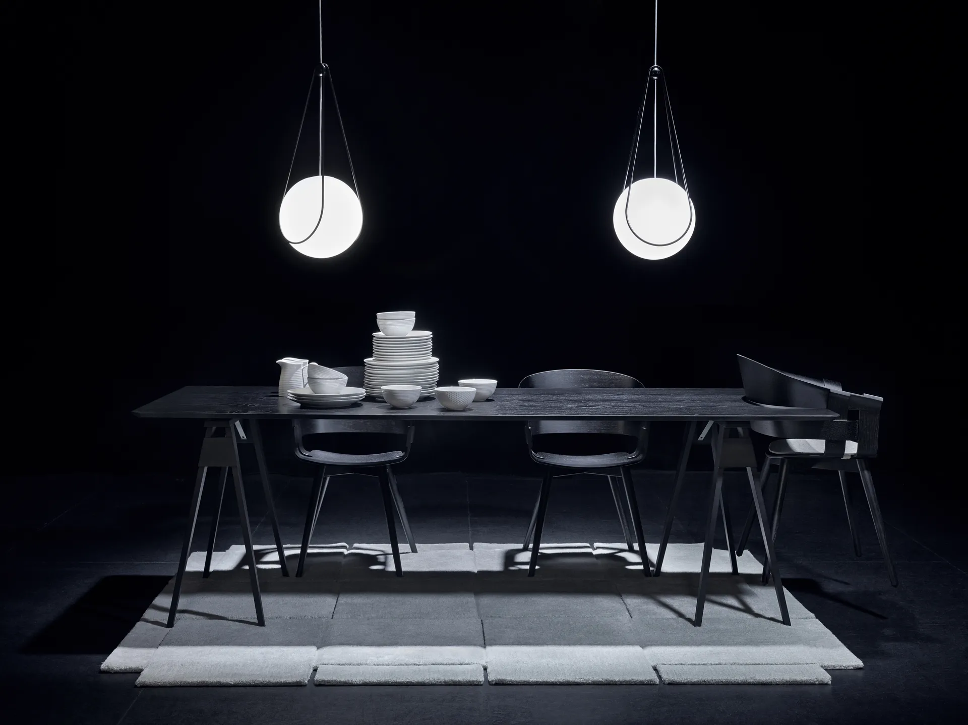 Kosmos hållare vit, mellan Design House Stockholm