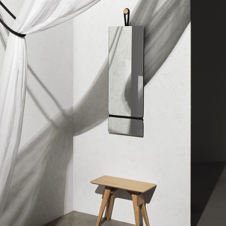 Lasso spegel, Klar-svart Design House Stockholm
