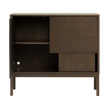 Layer sideboard - Mörk ek, 120x110, med ben - Design House Stockholm