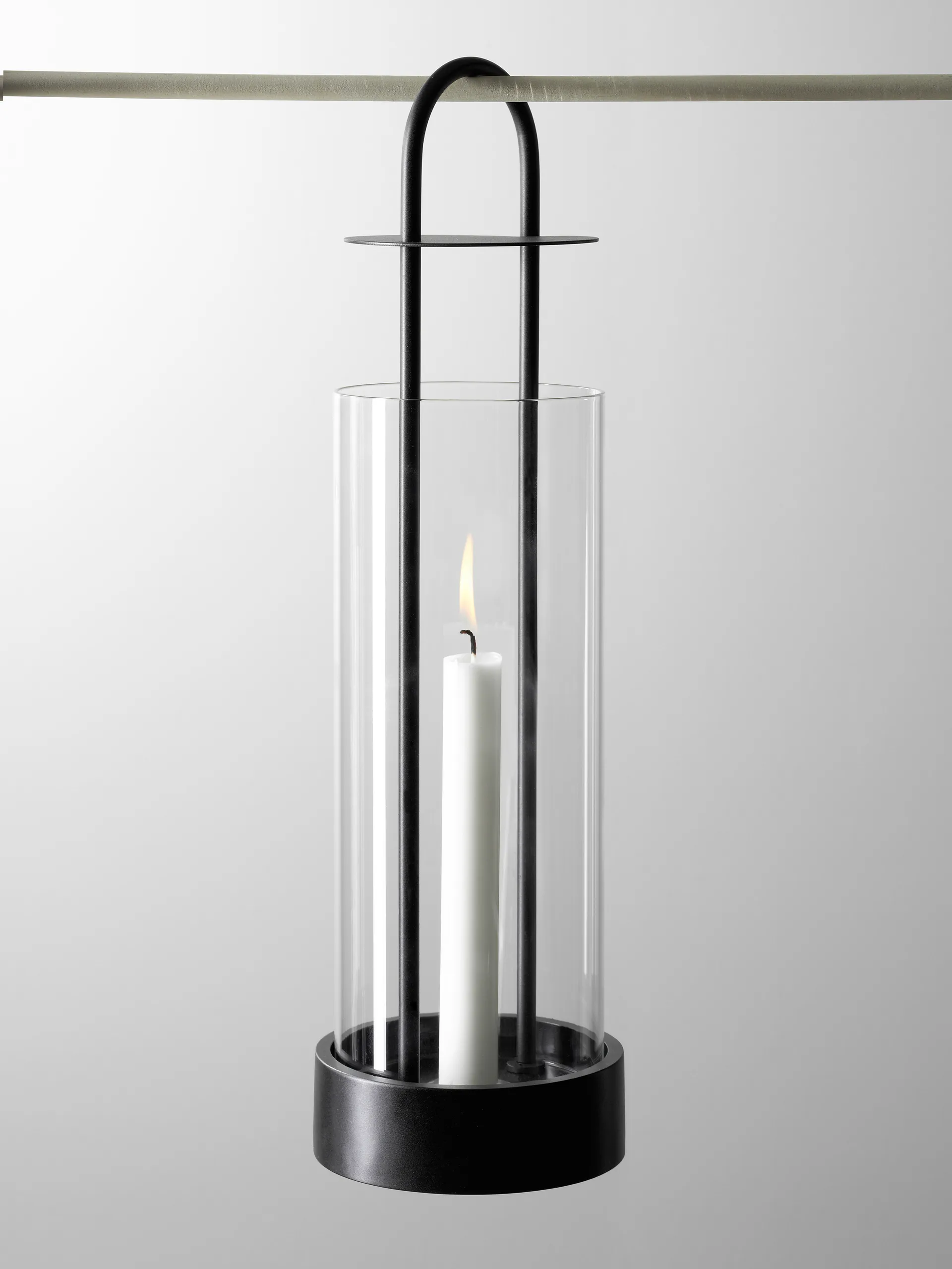 Lotus hurricane lantern, svart Design House Stockholm