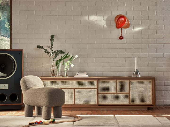 Lulu sittpuff 36x65 cm, Brown Design House Stockholm