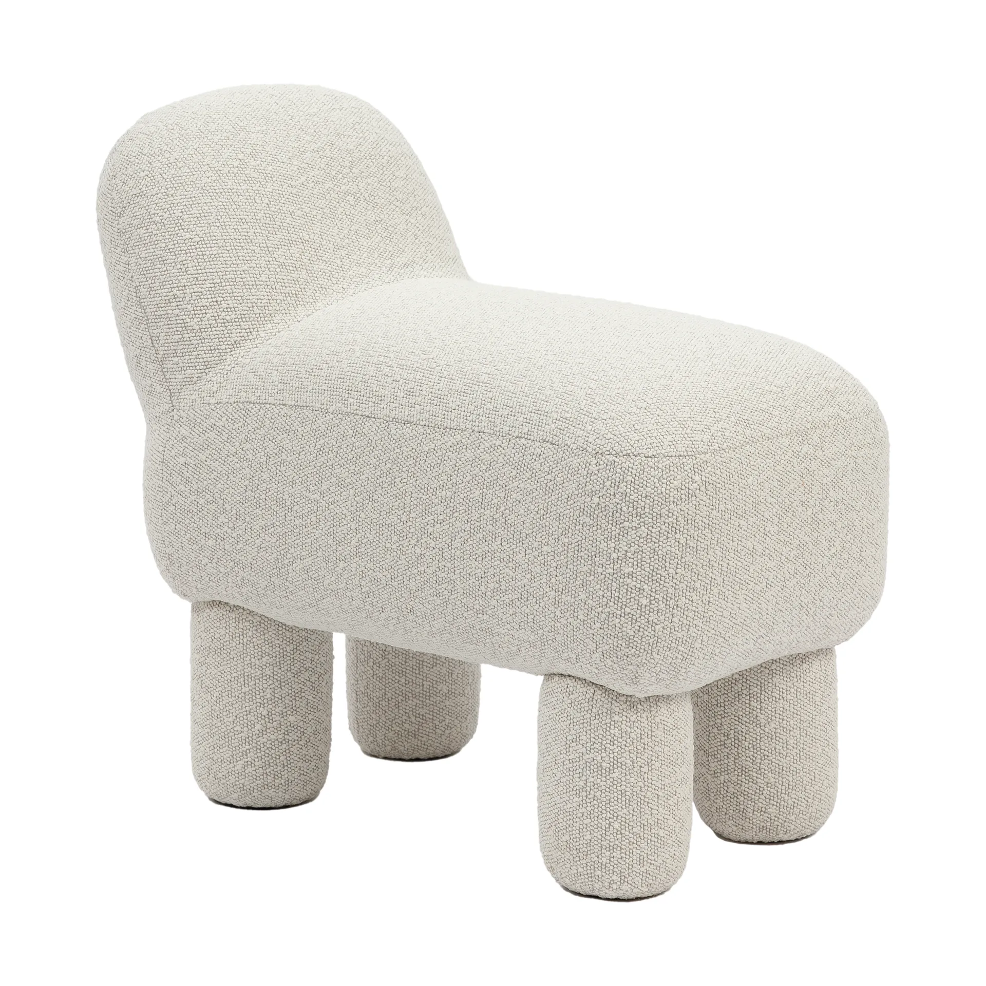 Lulu sittpuff 36x65 cm, Cream Design House Stockholm