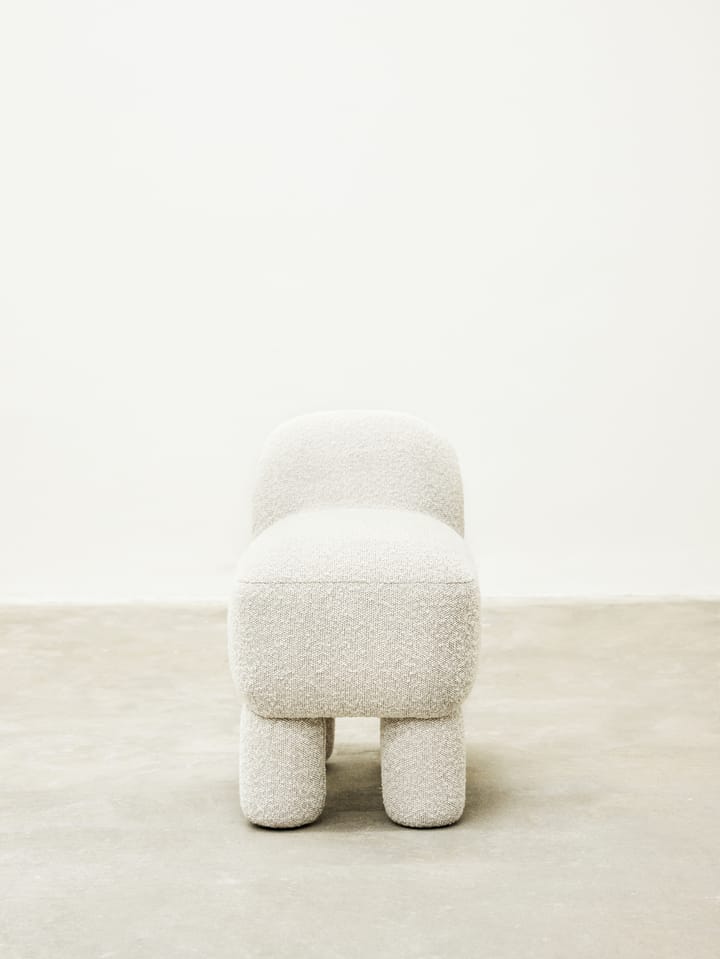 Lulu sittpuff 36x65 cm, Cream Design House Stockholm