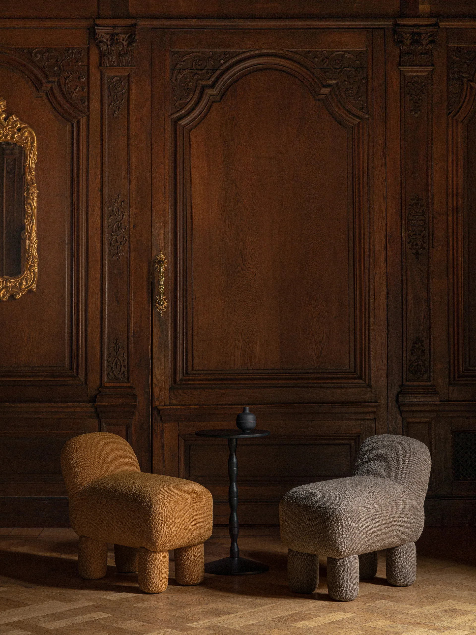 Lulu sittpuff 36x65 cm, Yellow Design House Stockholm