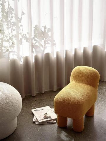 Lulu sittpuff 36x65 cm - Yellow - Design House Stockholm