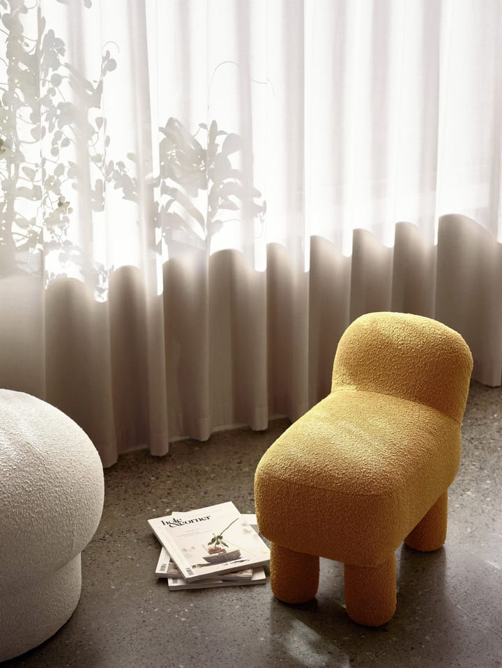 Lulu sittpuff 36x65 cm, Yellow Design House Stockholm