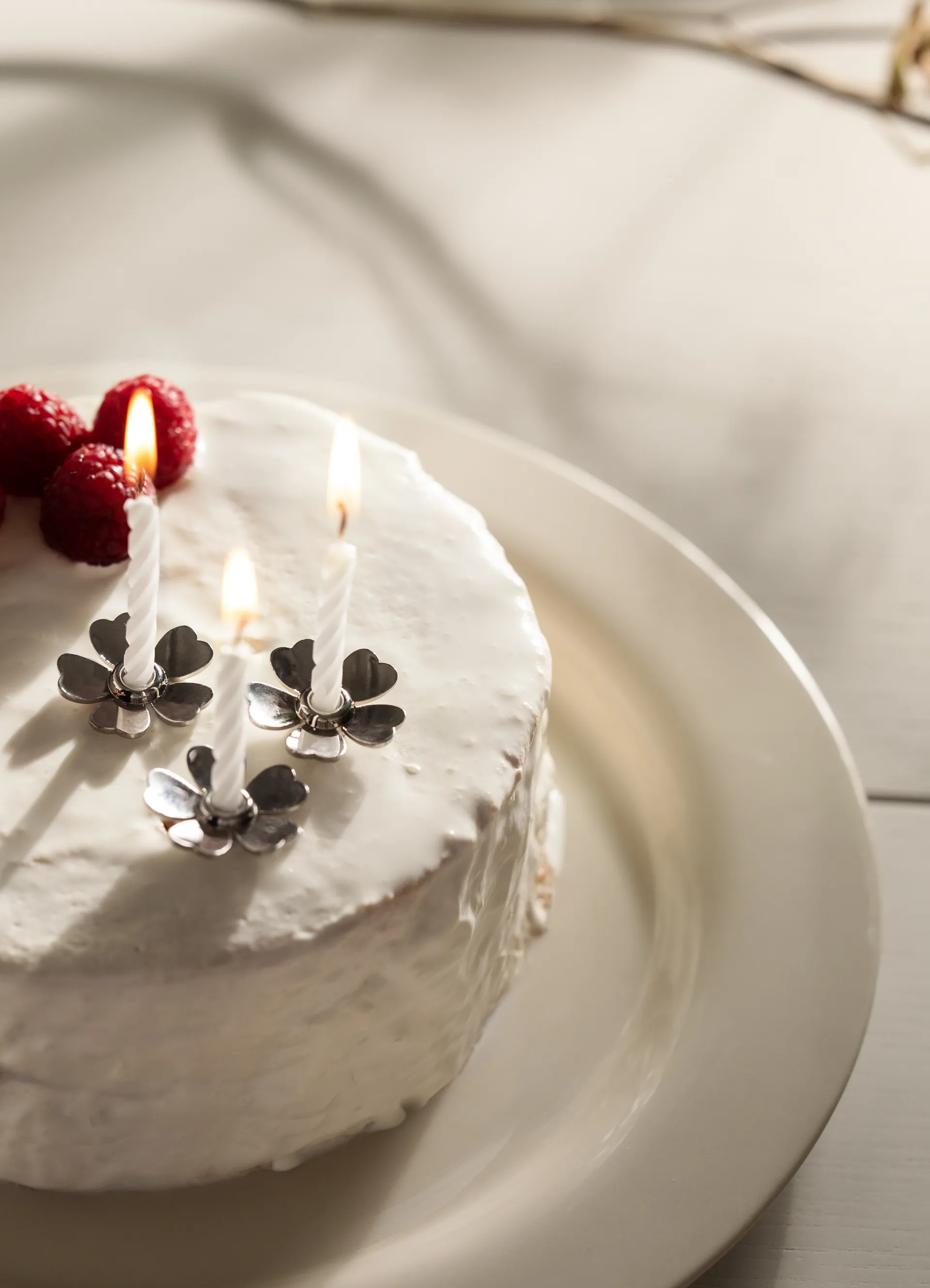 Me to You ljushållare 3-pack, Nickel Design House Stockholm