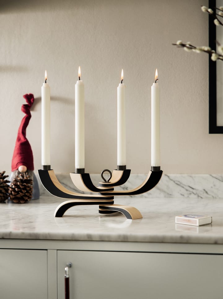 Nordic light ljusstake 4 armar - Svart - Design House Stockholm