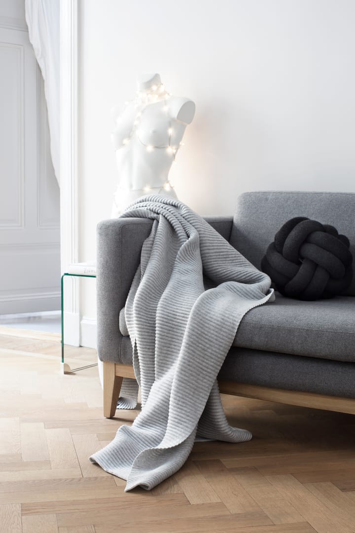 Pleece filt 140x170 cm, Ljusgrå Design House Stockholm