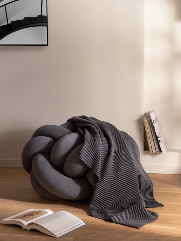 Pleece filt 140x170 cm, Mörkgrå Design House Stockholm