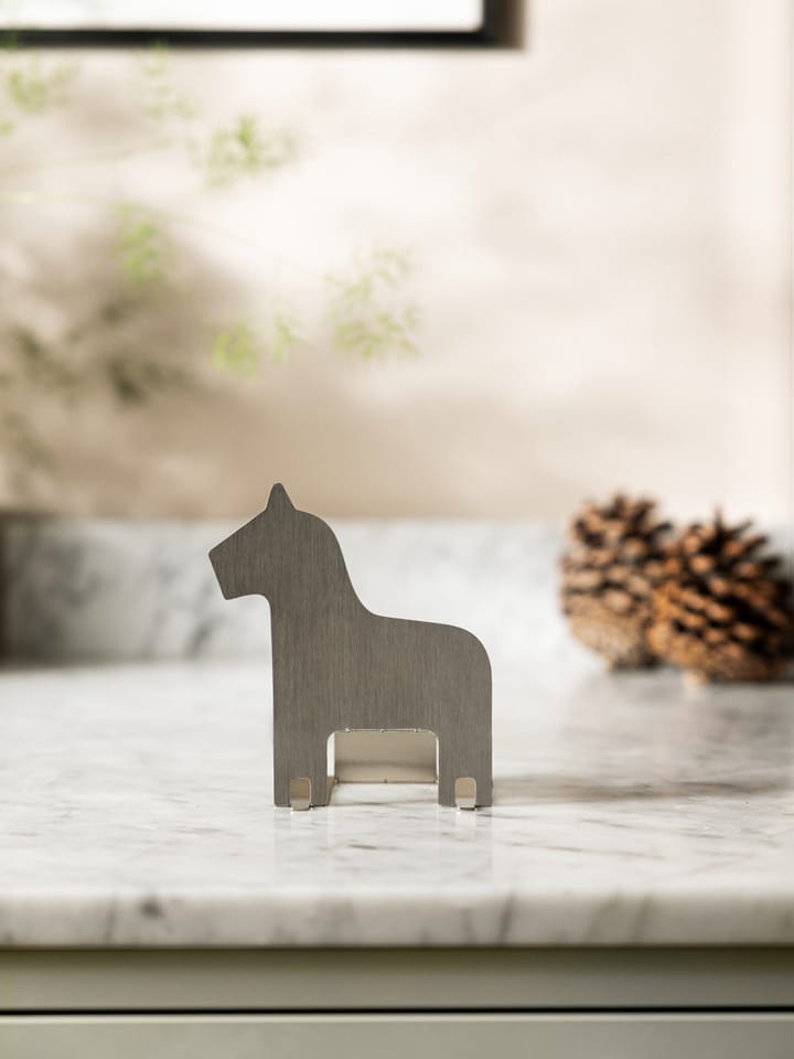 Pop-up värmeljushållare dalahäst, Rostfritt stål Design House Stockholm