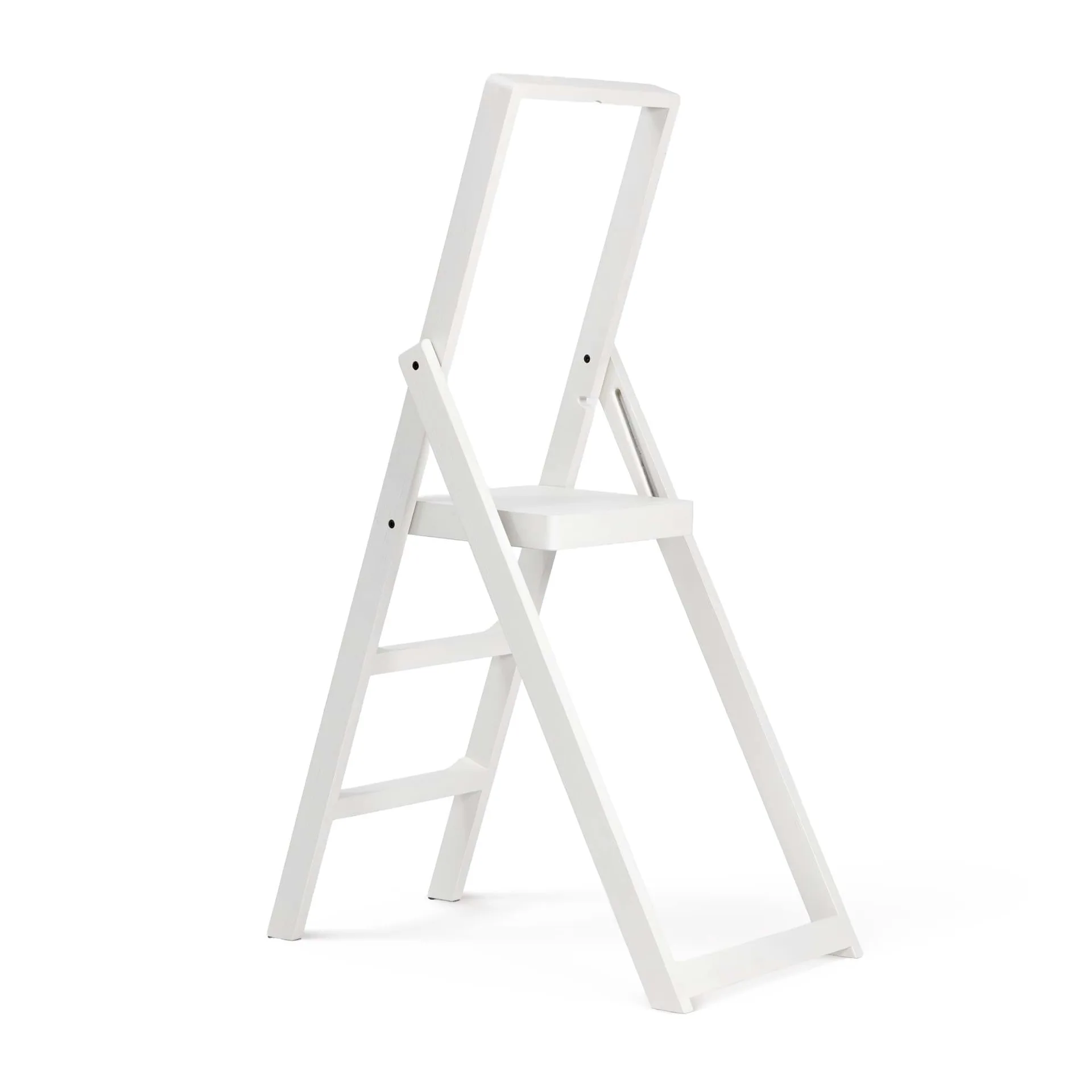 Step stege, Vitbetsad Design House Stockholm