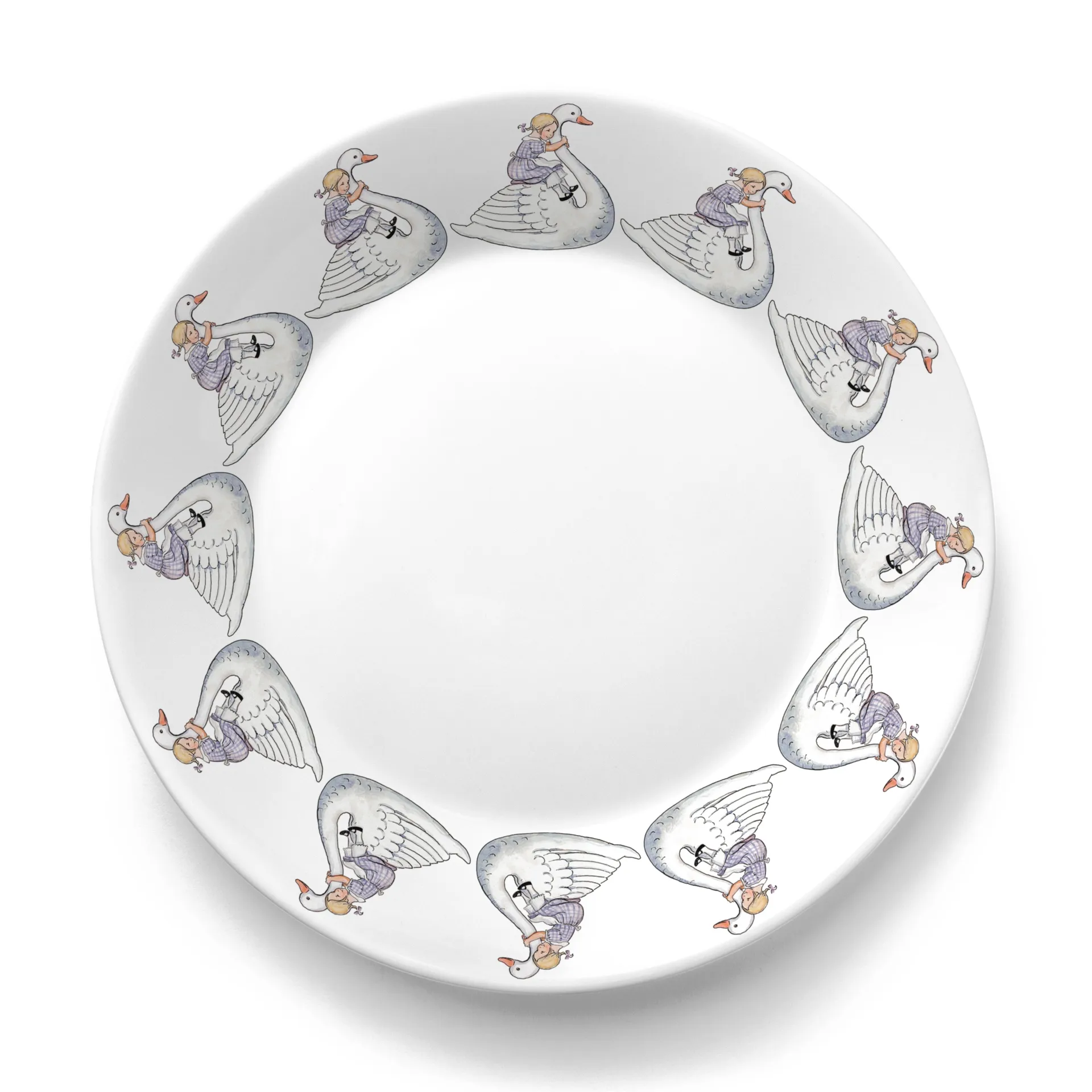 Svan tallrik, 21 cm Design House Stockholm