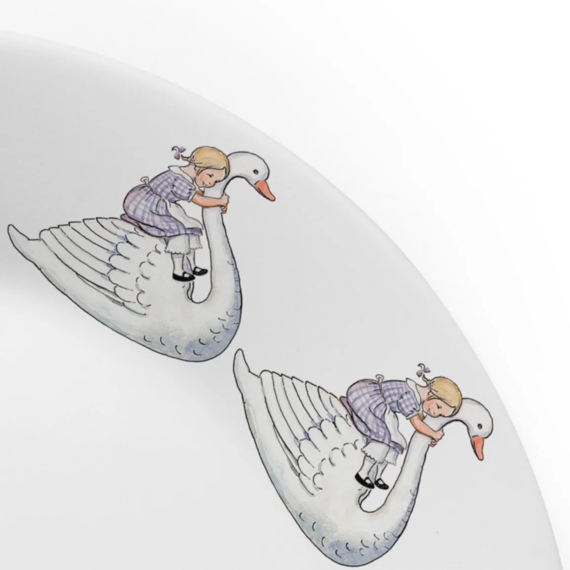 Svan tallrik, 21 cm Design House Stockholm