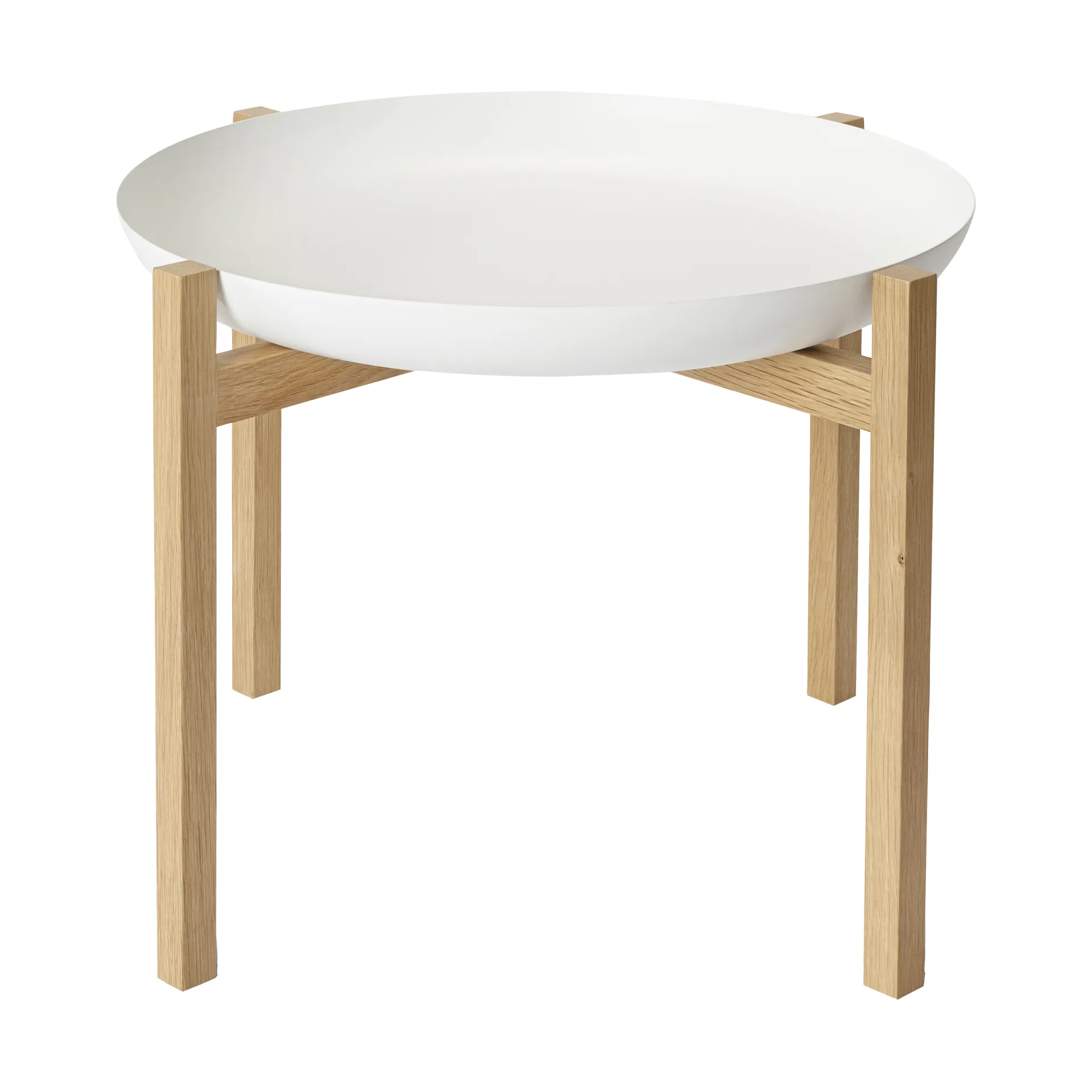 Tablo Table Set sidobord, Low white Design House Stockholm