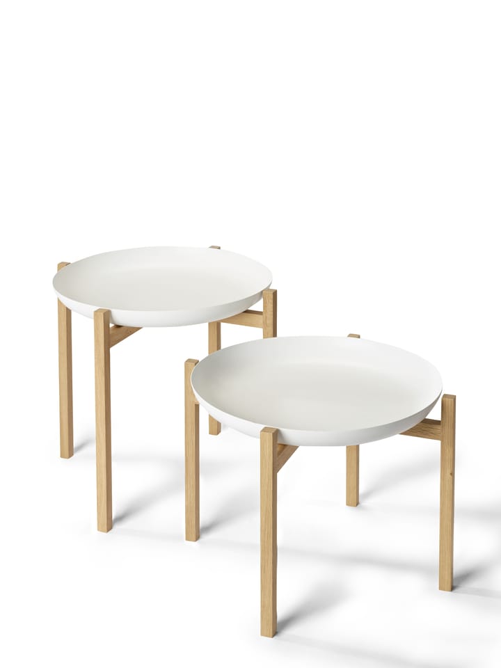 Tablo Table Set sidobord - Low white - Design House Stockholm