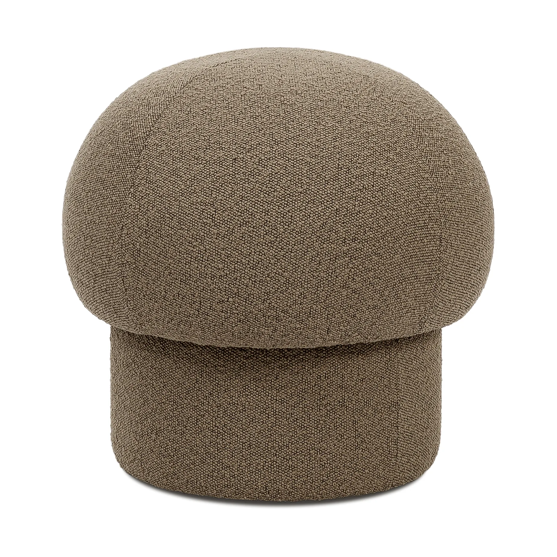 Uno puff Ø50 cm, Brown Design House Stockholm