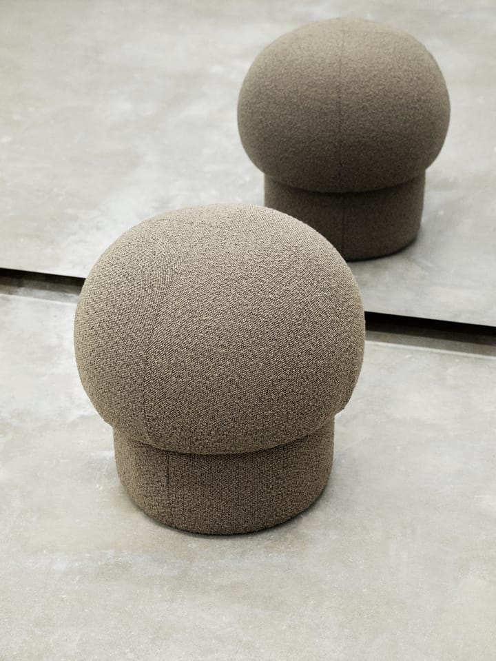 Uno puff Ø50 cm, Brown Design House Stockholm