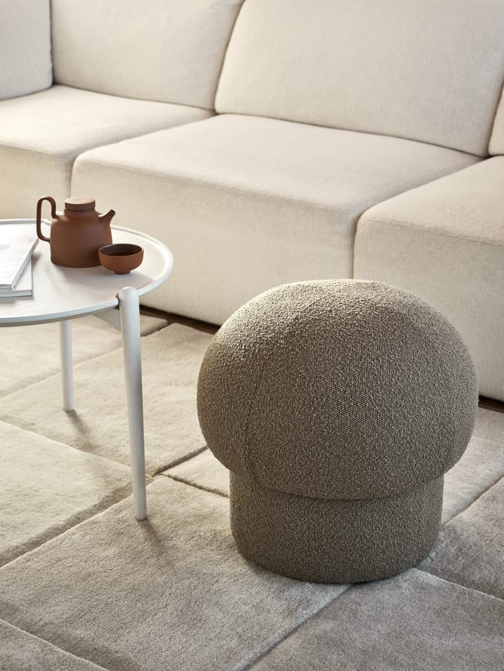 Uno puff Ø50 cm, Brown Design House Stockholm