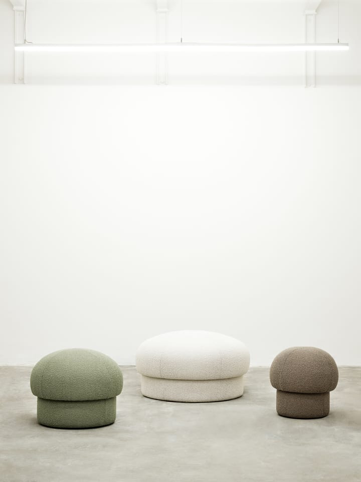 Uno puff Ø50 cm, Brown Design House Stockholm