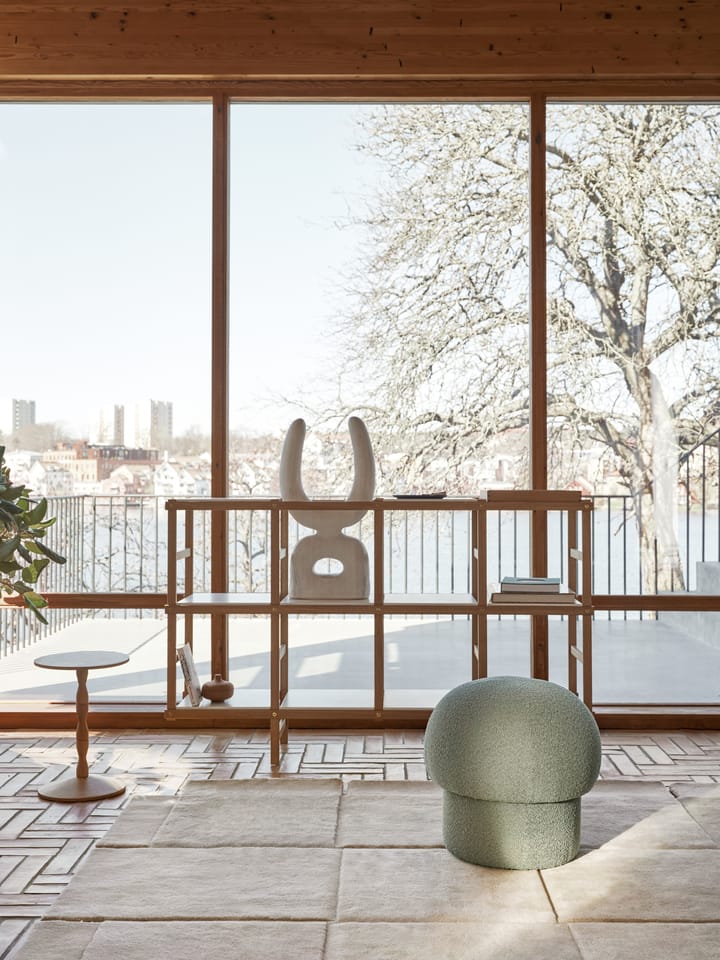 Uno puff Ø50 cm jubileumsutgåva Svenssons 125 år - Green - Design House Stockholm