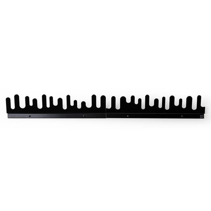 Wave hängare 2-pack - svart - Design House Stockholm