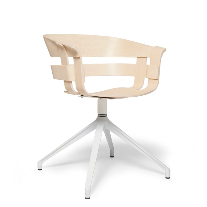 Wick Chair kontorsstol - ask-vita metallben - Design House Stockholm