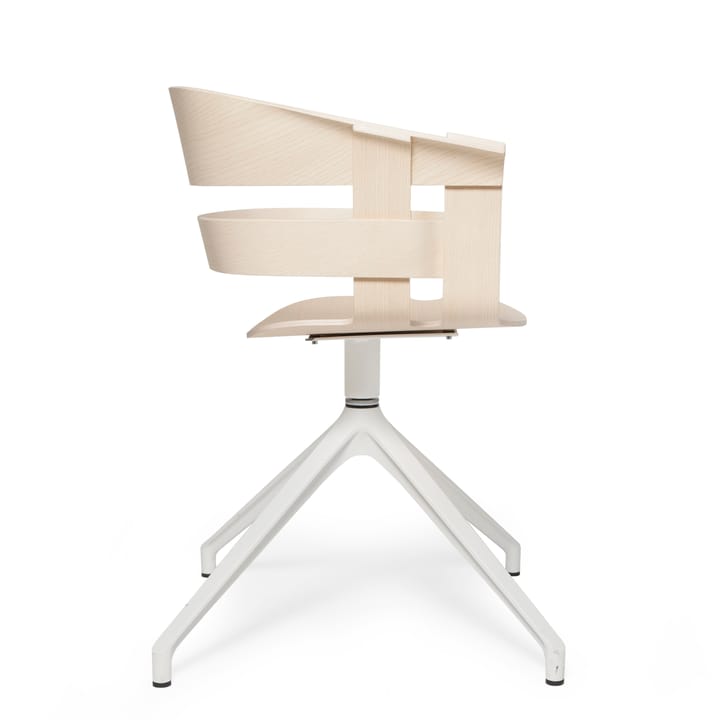 Wick Chair kontorsstol, ask-vita metallben Design House Stockholm