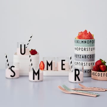 Design Letters barnbestick melamin - Nude - Design Letters