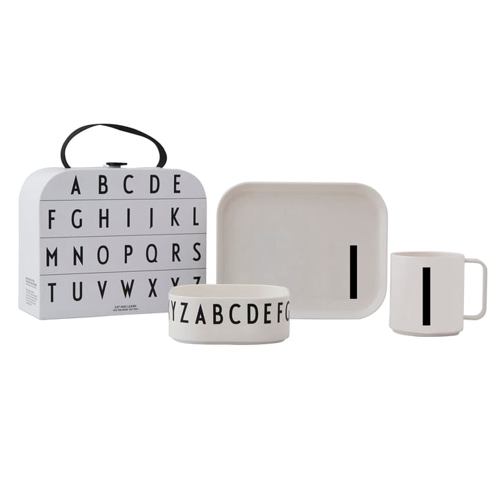 Design Letters barnservis set - I - Design Letters