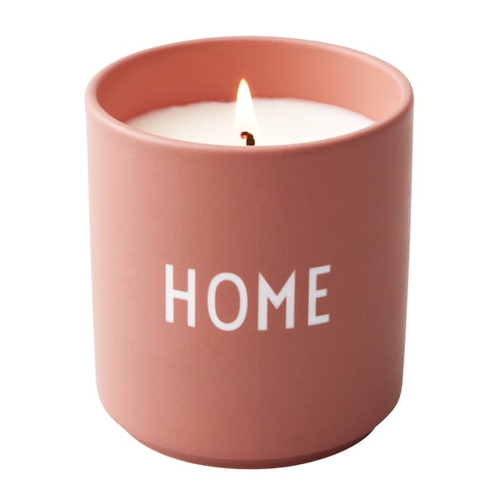 Design Letters doftljus Ø8 cm, Home-nude Design Letters