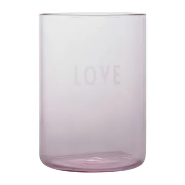 Design Letters favoritglas 35 cl - Love-rose - Design Letters