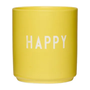 Design Letters favoritkopp 25 cl - Happy-yellow - Design Letters