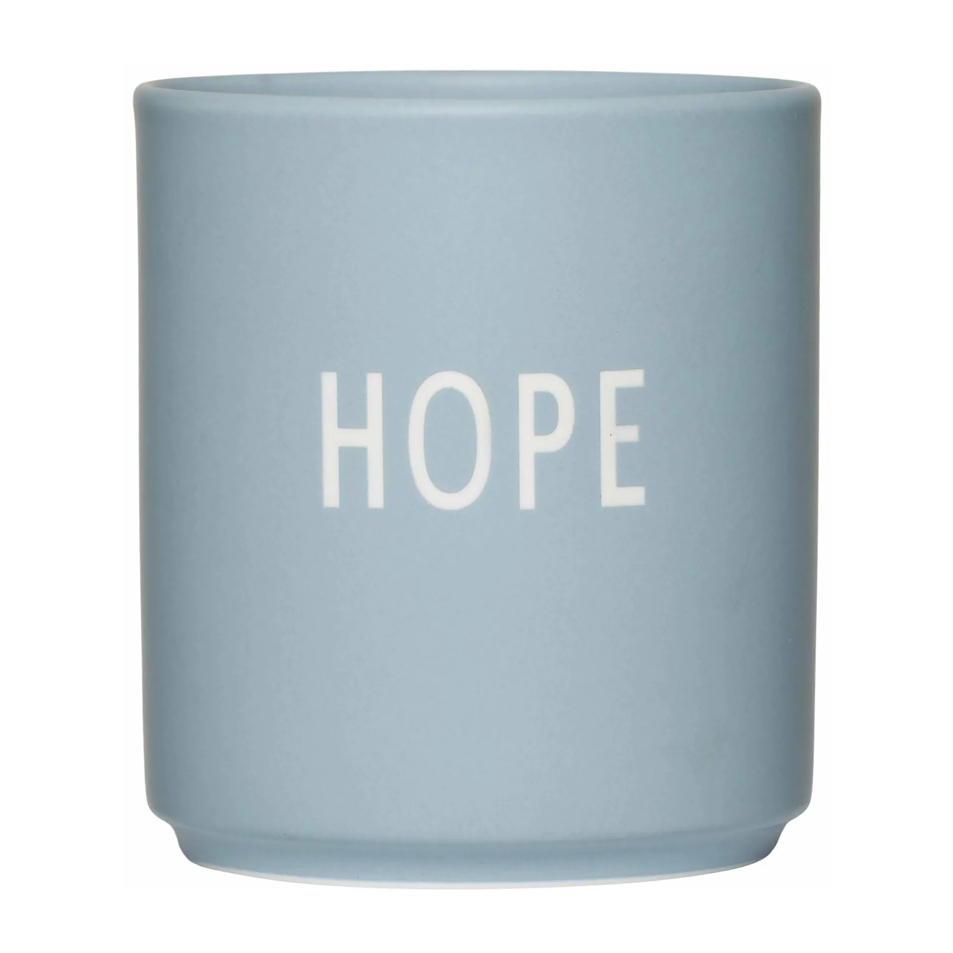 Design Letters favoritkopp 25 cl, Hope-light blue Design Letters